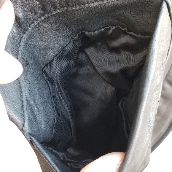 Vintage LNR oversized black leather jacket medium - Picture 5 of 9